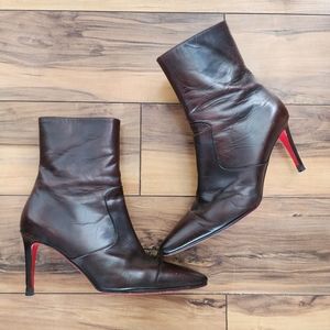 christian louboutin booties size 36.5 (size 6)
